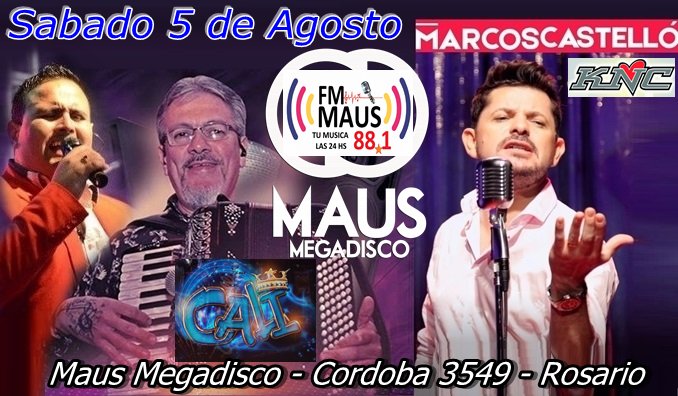 rodrigototi72's tweet photo. @CaliOficial Llegan a Maus 2 Bandas en la Misma Noche!! Arranca el Misil Santafesino Grupo Cali que llega de la Mano de Dario Zanco y KNC https://t.co/8Mn3L7xGKL