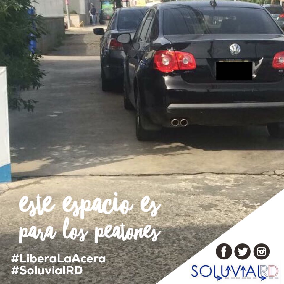 Hansel Sanchez (@hanselsanchezs) on Twitter photo La mayoría de tus amigos y familiares son peatones, haz lo mismo que te gustaría que hagan con ellos #LiberaLaAcera #SoluVialRD <a href="/SoluVialRD/">SoluVialRD</a> La mayoría de tus amigos y familiares son peatones, haz lo mismo que te gustaría que hagan con ellos #LiberaLaAcera #SoluVialRD <a href="/SoluVialRD/">SoluVialRD</a>