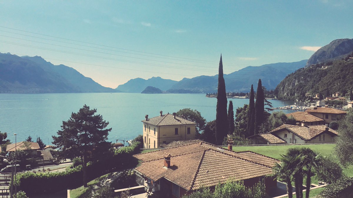 Enjoying beautiful #lakecomo #italy 🙌🏼