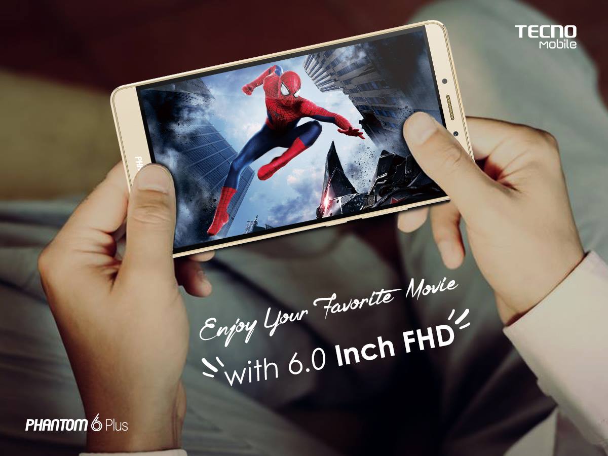 TECNOMobileKSA's tweet photo. استمتع بمشاهدة عروضك المفضلة بافضل جودة علي شاشه 6 انش #Phantom6Plus😀
#تكنو_موبايل_السعودية https://t.co/RILEABRf4A