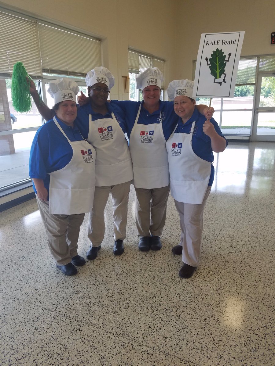 WCSnut's tweet photo. 14 of our Cafeteria Managers had a great experience at the K12 Culinary Institute this summer 
@WilsonSchoolsNC https://t.co/nEPuE5mzPA