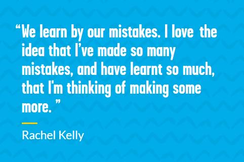 FailToolkit's tweet photo. Great words from @RachelKellyNet, ambassador for @YoungMindsUK, about making mistakes. #Mistakes #Learning #WiseWords https://t.co/bXlHltxPux