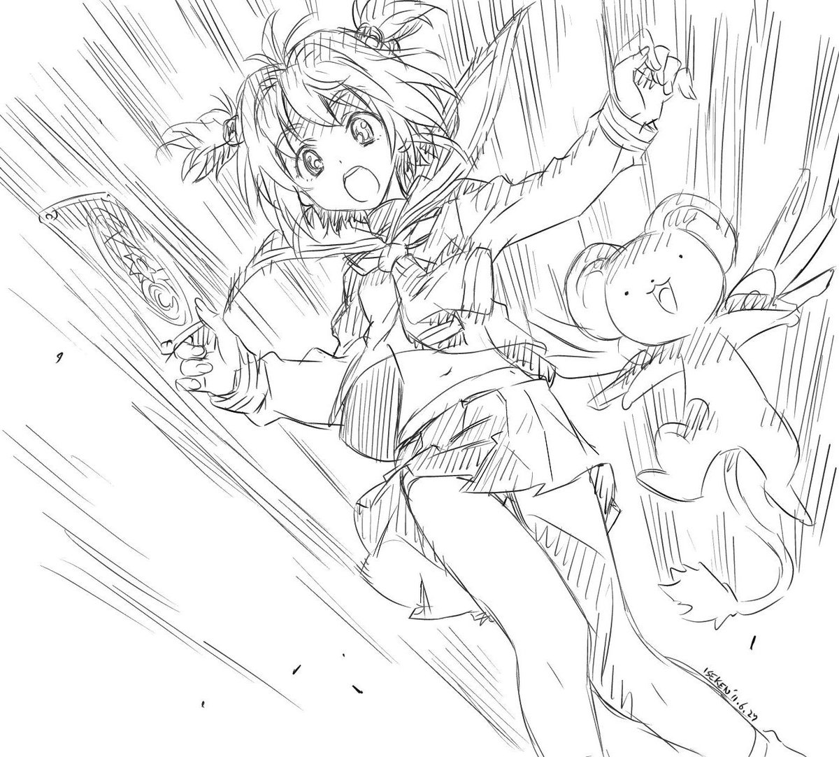 最後に2011年の版権絵もちょっぴりだけ。あんまり連投すると迷惑なので今日はここまで。 