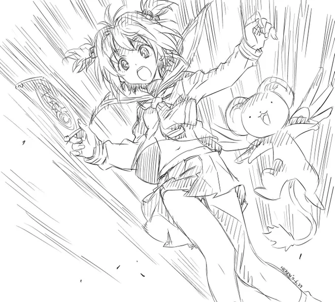 最後に2011年の版権絵もちょっぴりだけ。あんまり連投すると迷惑なので今日はここまで。 