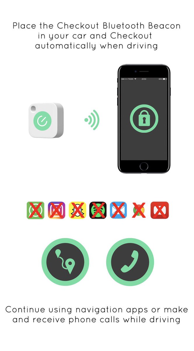 Checkout_theapp's tweet photo. Check out the latest version of the #ios app- it includes automatic Checkouts when driving! #android coming soon! https://t.co/pbxtWl8WYJ https://t.co/UAhNK5mF3A