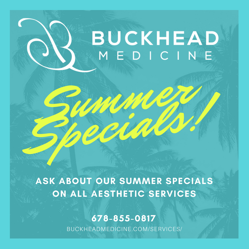 BuckheadMed's tweet photo. Summer is here ask about our amazing aesthetic specials to get you looking your best! https://t.co/KMAQr8jQvS #Buckhead #AtlantaMD https://t.co/5EIc5nOf9J