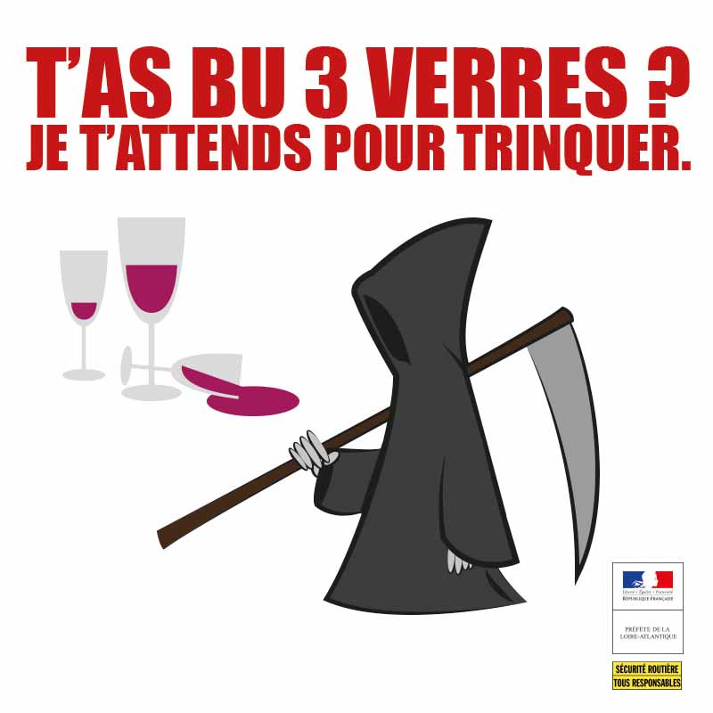 Sortie entre amis ? Pas d’excès ou je m’invite à la fête ! #prudence <a href="/RoutePlusSure/">Sécurité routière</a>