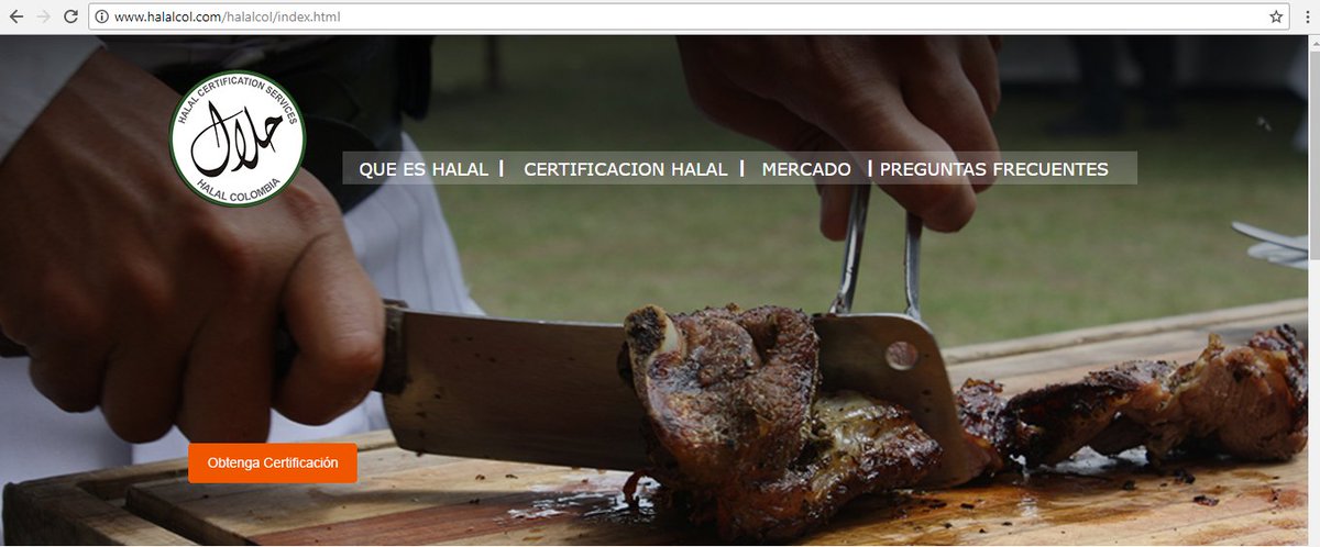 HalalCol's tweet image. Carnes Halal en Colombia, obtén el certificado halal para tu negocio para más información visita nuestra página web halalcol.com