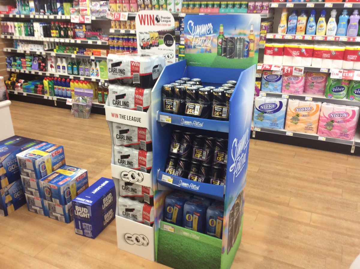 PowerforceMC18's tweet photo. #wintheleague @carling FSU sited in another store! https://t.co/rmu4SkHtqb
