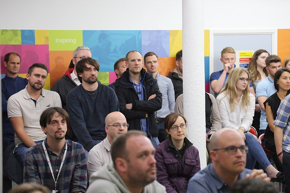 nucleuswrap's tweet photo. Some of our amazing people at the @nucleuswrap Pitstop2017 #lifeatnucleus https://t.co/tDPN3vsVkW