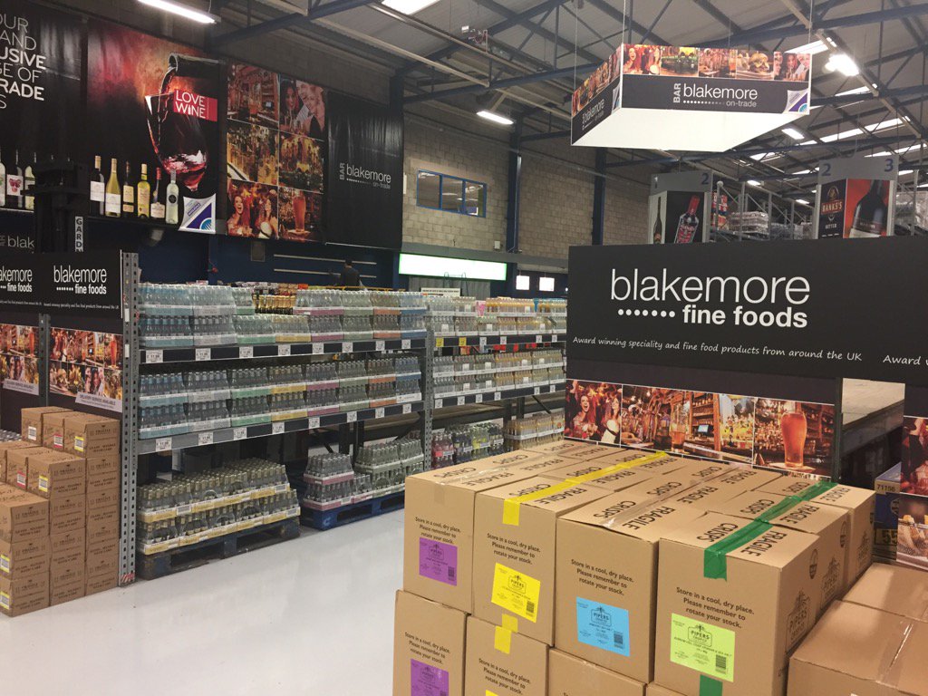 Great to see the final preparations for the @AFBwholesale Wolverhampton relaunch tomorrow. #bestofblakemore