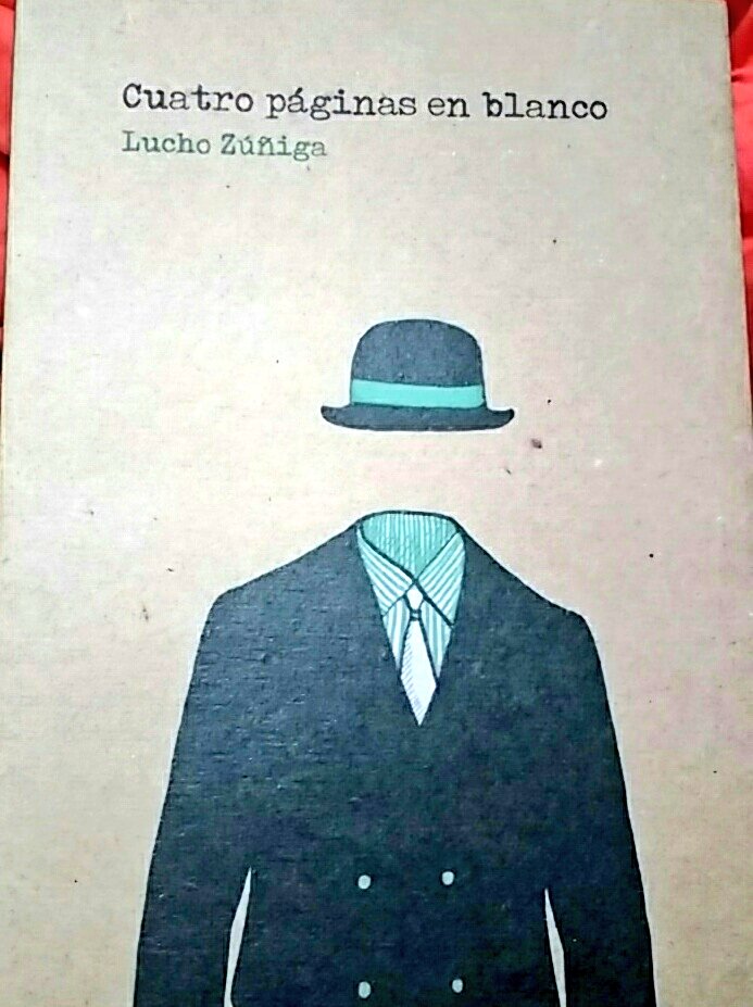 paracaidas_edit's tweet photo. @cynthiarrojas 🙋 te recomendamos este librazo de #Microrrelatos "Cuatro páginas en blanco" de #LuisZúñiga 📖 te esperamos en el #stand144 #FilLima2017 https://t.co/0Xug7Lg8qX