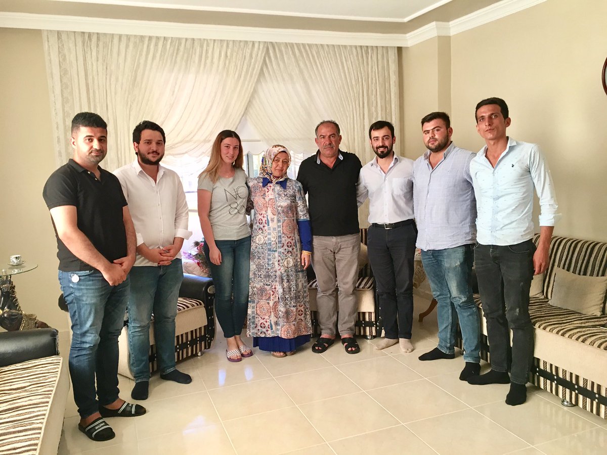 5 Ağustos'ta Hac vazifesini Eda edecek olan şehit Gülşah Güler'in ailesi'ne Kırıkhan midder olarak ziyarette bulunduk.