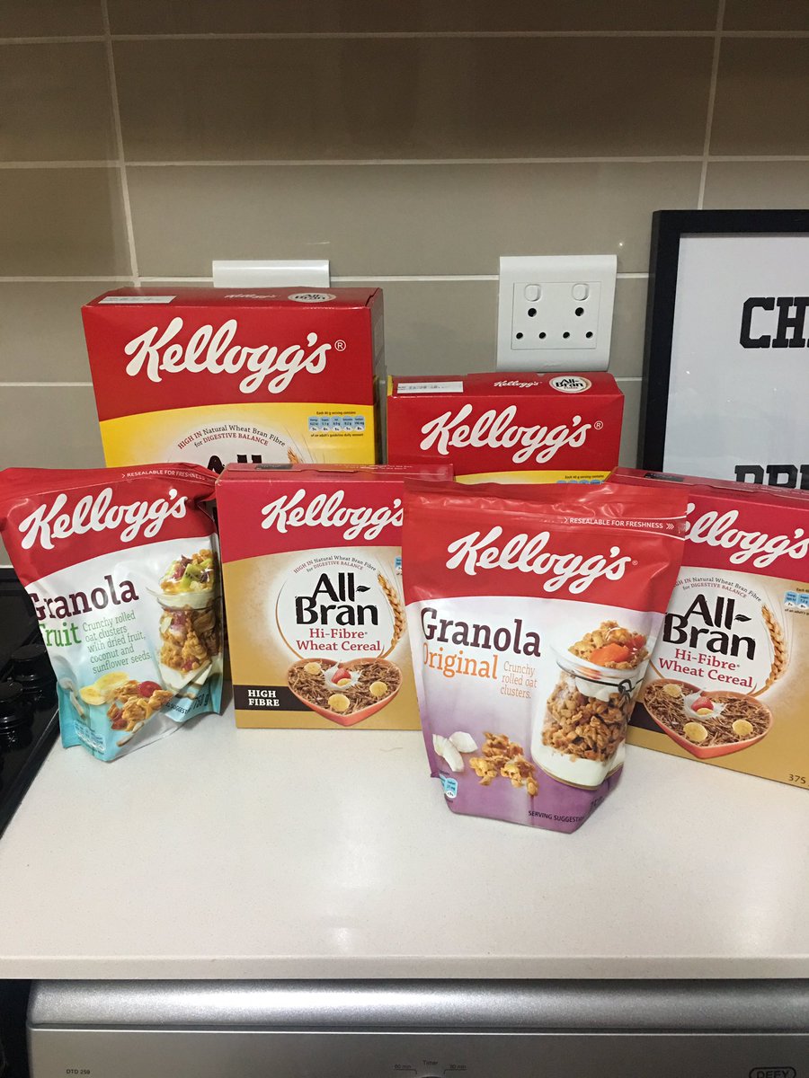 Well I won't be going hungry at breakfast time... thanks <a href="/KelloggsZA/">KelloggsZA</a> #BranNewDay