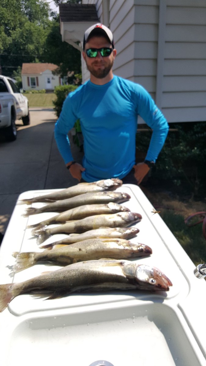 CaptainSal8's tweet photo. @GanderOutdoors @marcuslemonis @gandermountain myself and fellow Gander 304 co-worker went out and hit the walleyes hard #stuckoutdoors https://t.co/zLW22MeFhv