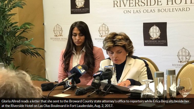 Gloria Allred takes aim at Broward County's handling of rape cases bit.ly/2ulsJCE https://t.co/QFpC2zSXsK