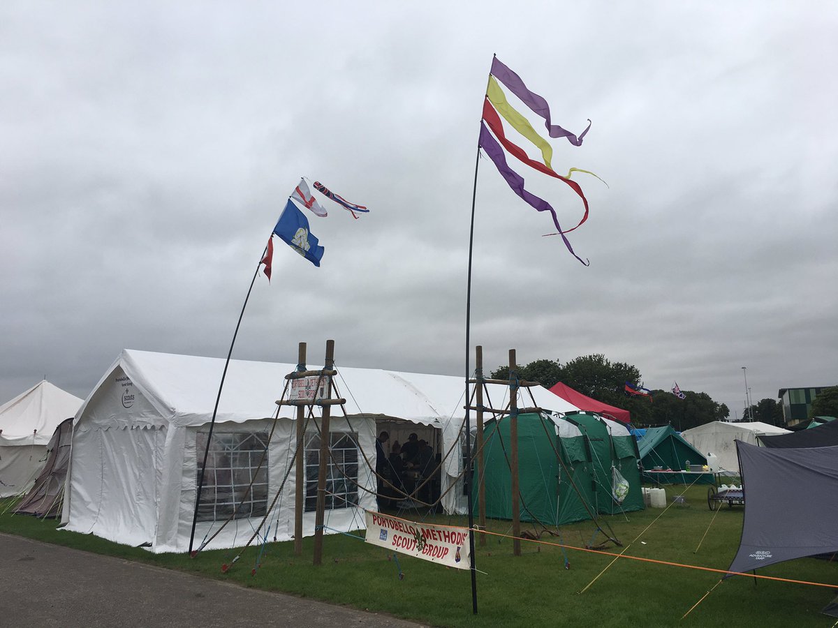 portoscouts's tweet photo. Flags flying well @portoscouts @HullScouts @Poacher2017 5 days down 3 to go https://t.co/LvvgAd5lHA