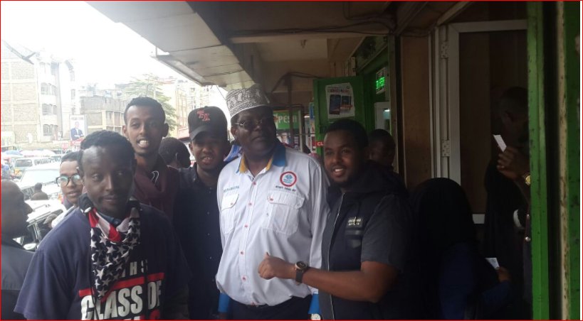 MigunaMiguna's tweet photo. Wherever the #IntegrityTeam went, the Majestic People of Eastleigh chanted, "@MigunaMiguna Boma Ye! #DrainTheSwamp!" https://t.co/zn9VlM9M2U