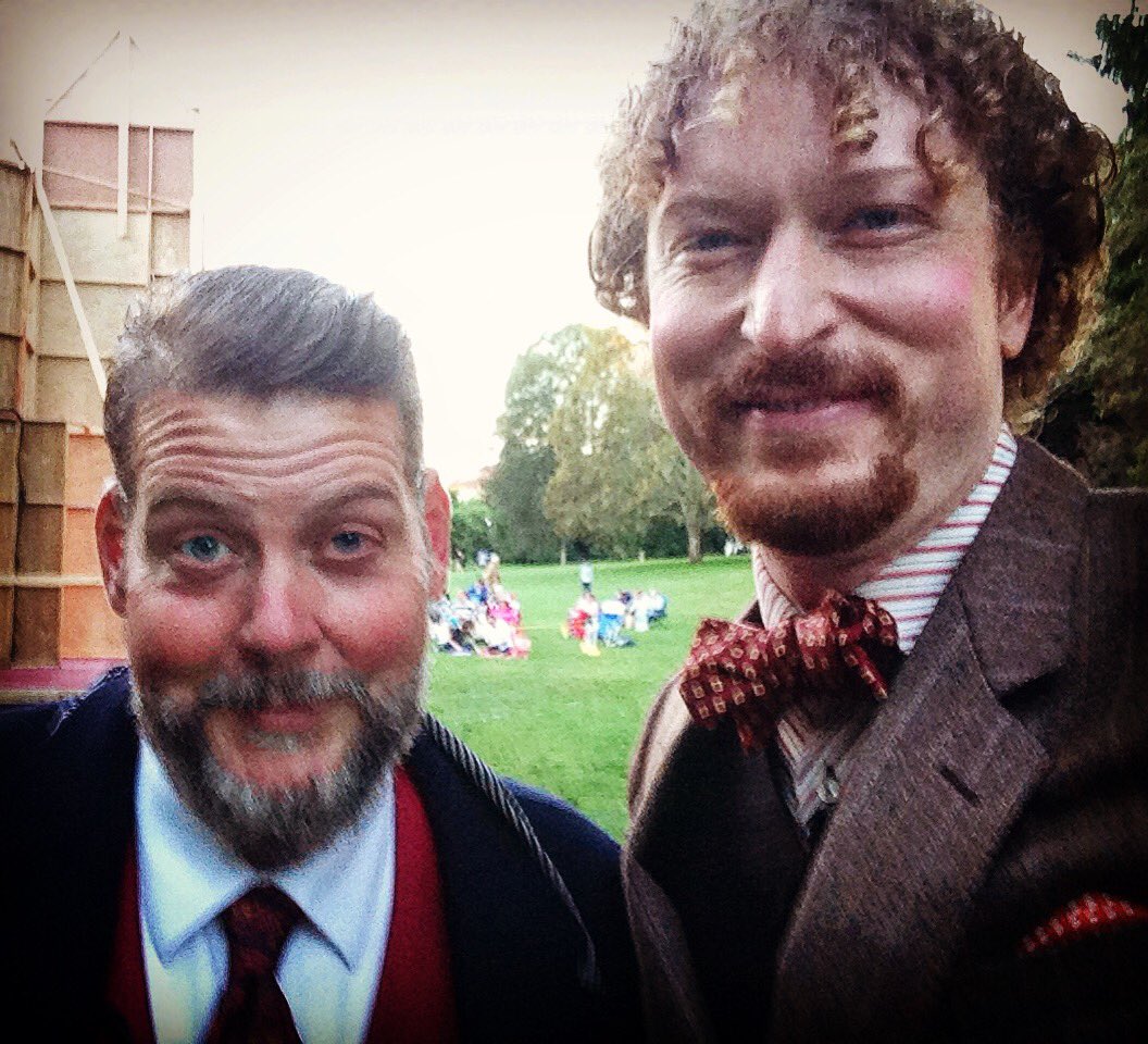 JonLPeacock's tweet image. Meet my Sir Toby Belch! Here's to a fantastic second week, Sir! #TwelfthNight #ShakespeareInThePark #Shakespeare #Westerly #RhodeIsland