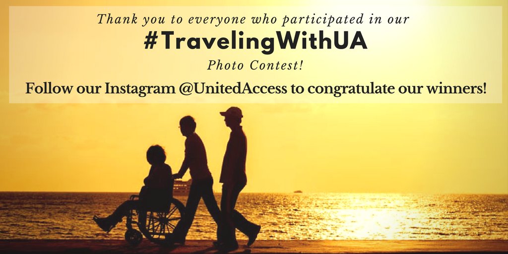 We're so excited to announce our winners have been selected! 
instagram.com/unitedaccess/