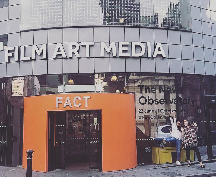 FACT_Liverpool's tweet photo. Spot Ruyu Zhao and Lucie! These two ladies are taking over our Instagram account tonight for #FACTLates so come do… https://t.co/ycT921NO4C https://t.co/H28aPIkaBG