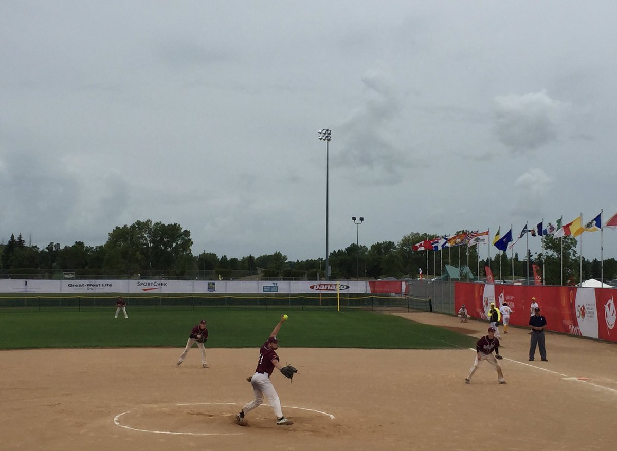 teamnl's tweet photo. TeamNL winning 8-0, bottom of the  2nd. @CSSD_GovNL @SoftballNL #TeamNL2017 #JCG2017 https://t.co/LpaJrFpQt8