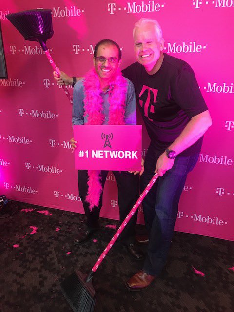 .<a href="/TMobile/">T-Mobile</a> swept the crowd-sourced OpenSignal network results - so we're extra loud and proud today!! #ReadEmAndSweep