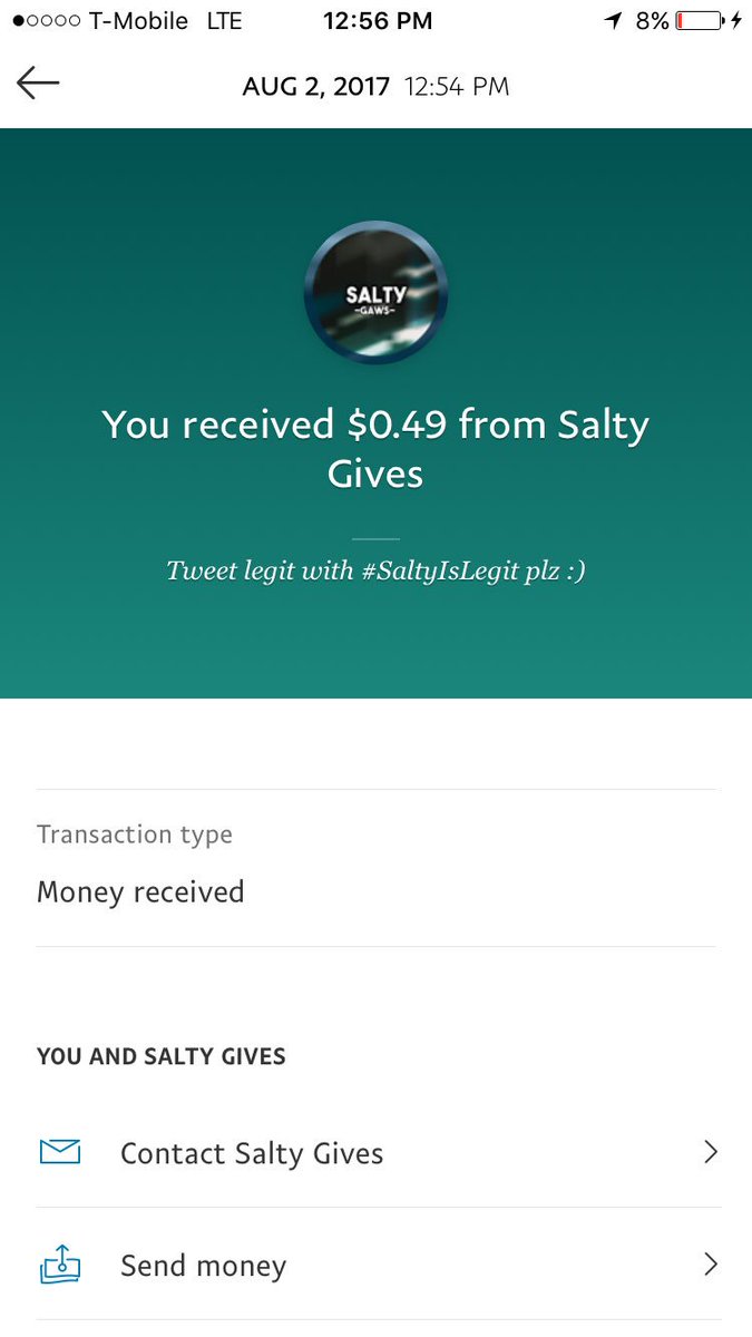 ZephAndthehat's tweet photo. YAS! @SaltyTheGiver #SaltyIsLegit FOLLOW THIS PRINGLE https://t.co/ff6wGnHyfR