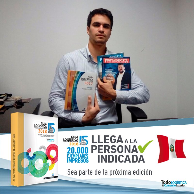 Todologistica's tweet photo. En #Peru nos reunimos con Bruno Bittrich, Gte de Fabrik a quien conocimos en la #ExpoArcon2017 #logistica #BuenMiercoles #intercambio https://t.co/clQbCUzGHt