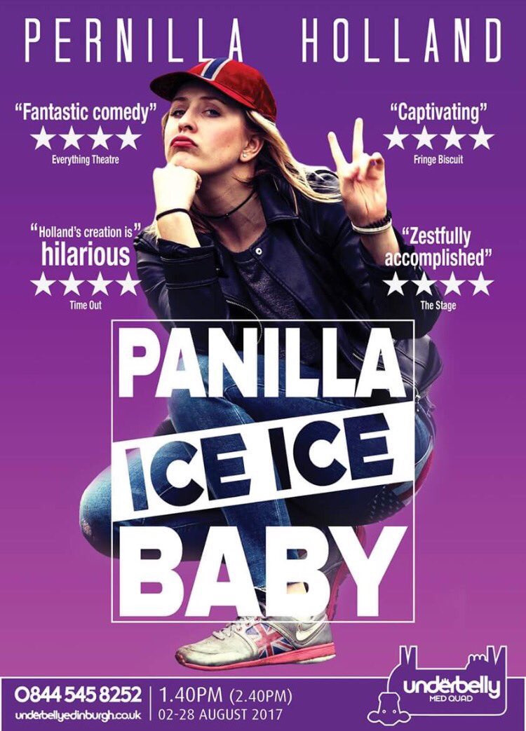 BadMonkeyPR's tweet image. Our fabulous client @Hi_Pernilla had her first preview for @edfringe today. See her all month at @FollowTheCow 💜