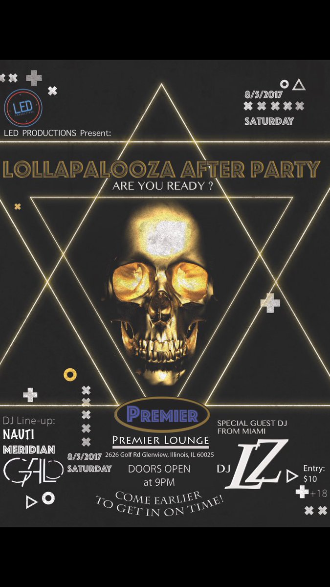 ShopCryptronics's tweet photo. I'll see you guys there ๐๐๐ฅ
For more info visit our website:
https://t.co/jWJKJKq3cu
#Lollapalooza2017 #afterparty #LEDProductions
18+ https://t.co/rATCjK3qUW
