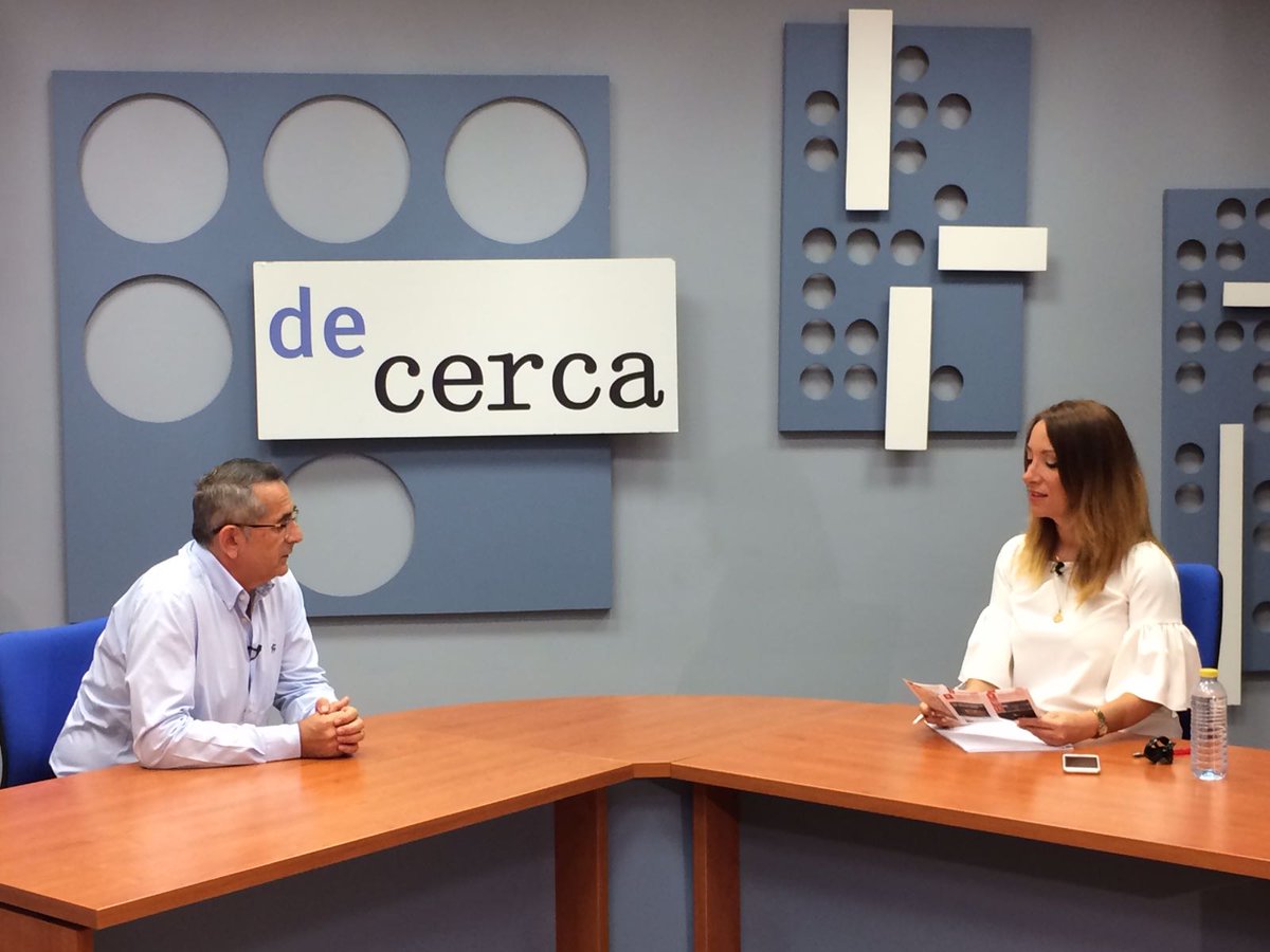 <a href="/lopezmilanPedro/">Pedro López Milán</a> en #ComarcaTv acercando a los vecinos de la comaca de la #VegaBaja los entresijos del <a href="/festcanteminas/">Festival Internacional del Cante de las Minas</a> 
#CanteMinas2017