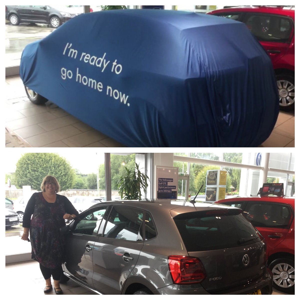 JulieMillar's tweet photo. Thank you Colin at @martins_group #Basingstoke for all of your help as my new #17plate #Polo is now in its new home https://t.co/CxirxDqRoQ