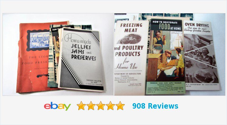 EtagereAntiques's tweet photo. #Vintage #Food #Preservation Canning Drying Freezing Dehydrating #Phamplets Mixed #eBay #gotvintage https://t.co/XiOXxgYLiu https://t.co/I4XdX7Qi6d