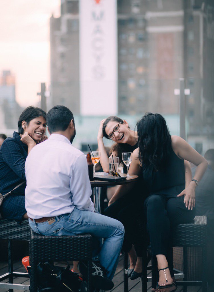 IncLoungeNY's tweet photo. In a city that never stops, sit down and enjoy this moment. #monarchnyc #humpwednesday #nyceats #manhattan #views #citylife https://t.co/YQxat77ahE