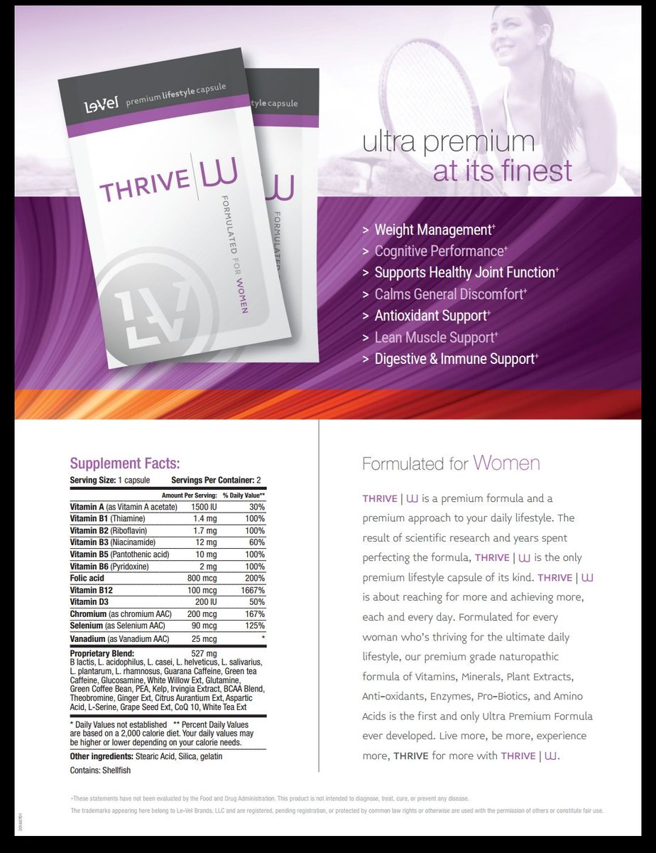 BeThe_U_YouWant's tweet photo. 💥PRODUCT OF THE WEEK💥
THRIVE W and THRIVE M capsules! Step one! Less caffeine than a cup of coffee and no headaches! #thrive #doyouthrive https://t.co/ZqOLhsvsPq