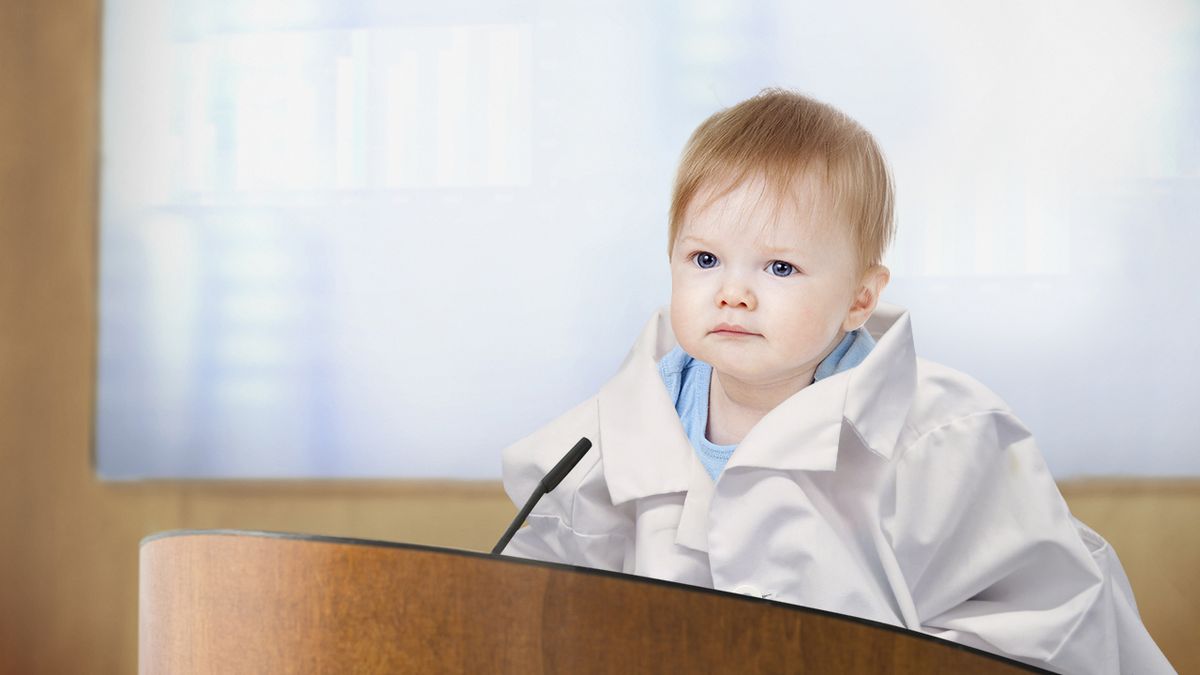 TheOnion's tweet photo. Experimental Anti-Aging Treatment Still Has Few Kinks, Report Infant Researchers https://t.co/wHe7UVhXHS https://t.co/4AarM2x31A