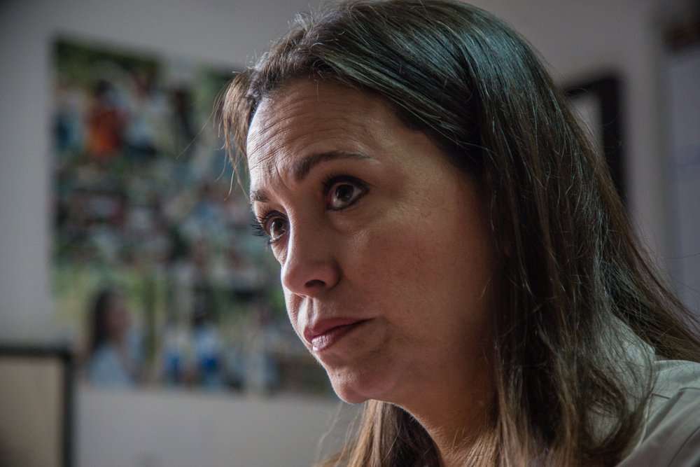 contrapuntovzla's tweet image. María Corina Machado envía mensaje a Rusia: les conviene una transición en Venezuela “hacia una nación seria” bit.ly/2wlIdba