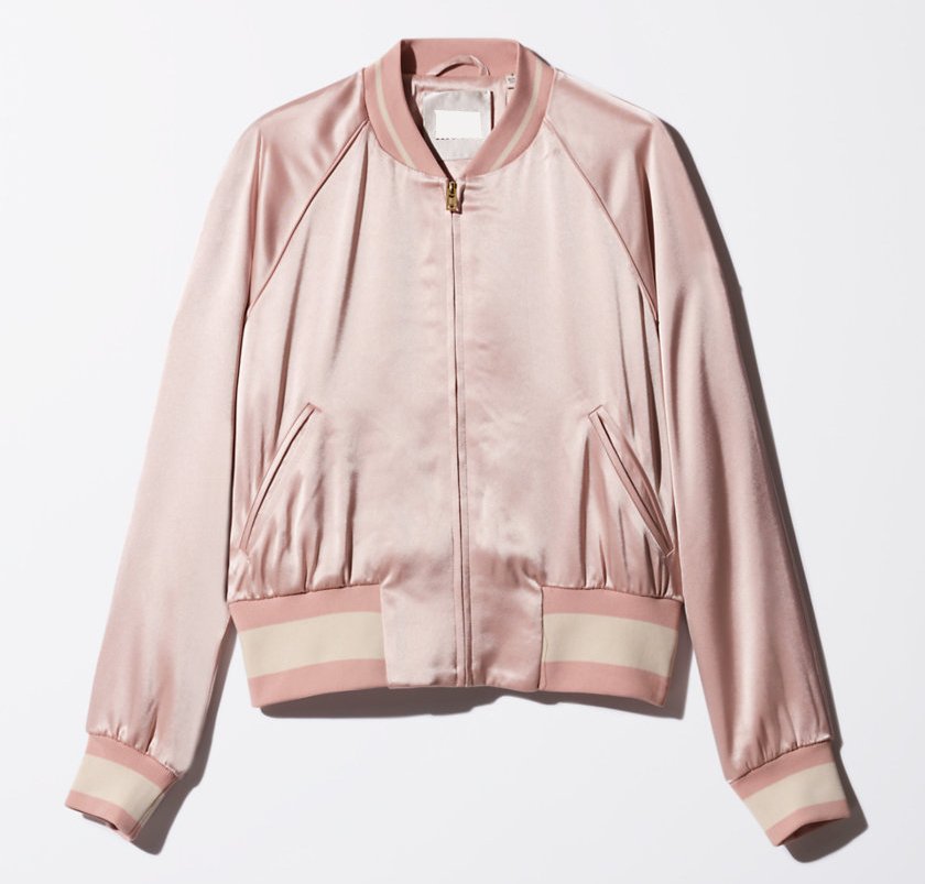 for order estimation purposes, please fav if you'd order a pink silk bomber jacket with this on the back! 🍒