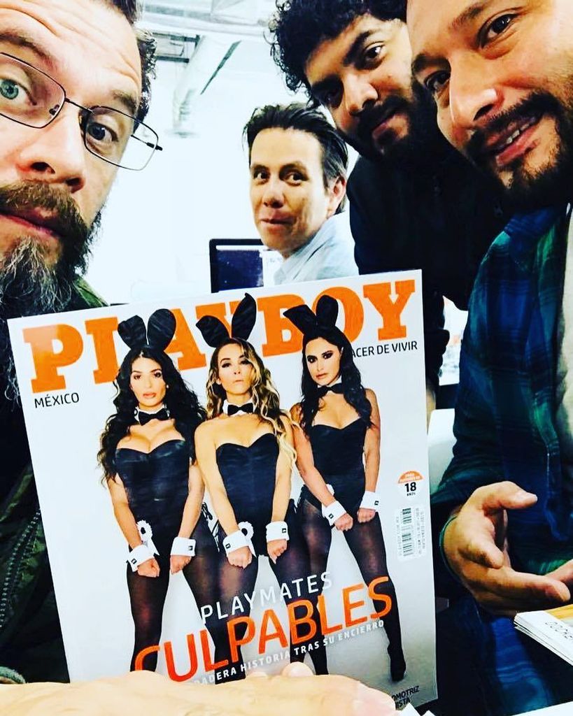 Mannfotografo's tweet photo. Portada de Playboy México agosto 2017 #foto @mann_fotografo #asistentefotografico @playadura #videobackstage @lace… https://t.co/W2NScnD6lT https://t.co/7i00ZgjKds