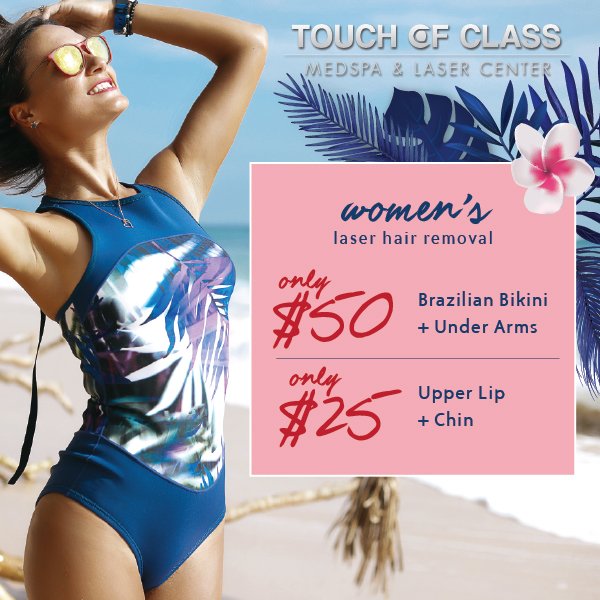 TouchofClassSpa's tweet image. Lose the hair, lose the worries. Check out our deals for men's and women's #laserhairremoval treatments! Call 818-502-3636 for your appt.
