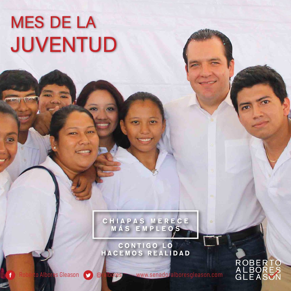 ralbores's tweet photo. Los jóvenes son fundamentales para el desarrollo de Chiapas. ¡Hay que ser revolucionarios con ideas y propuestas! #MesDeLaJuventud https://t.co/6WJy6eybcV