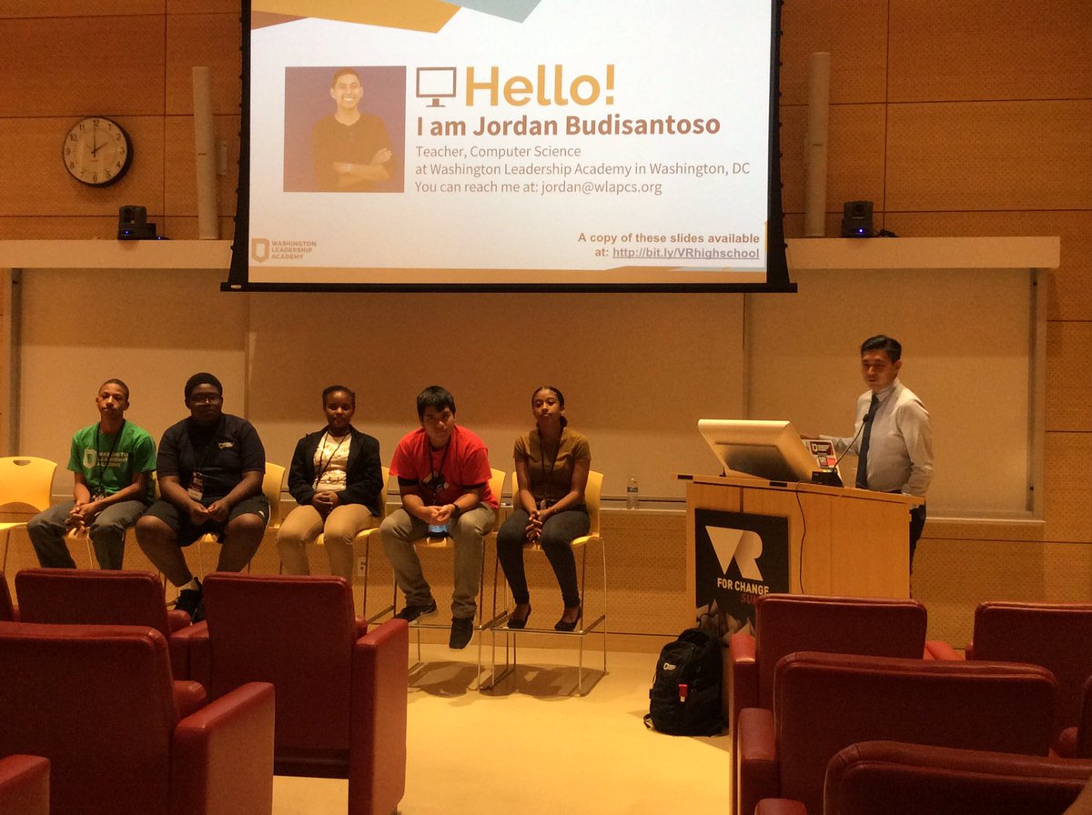 lestzdoscience's tweet photo. Most amazing part of #G4C17 so far is what this teacher &amp; these kids are accomplishing in VR! Next year @JAHS_SPARTANS will represent! https://t.co/4QMGSRn1Zx