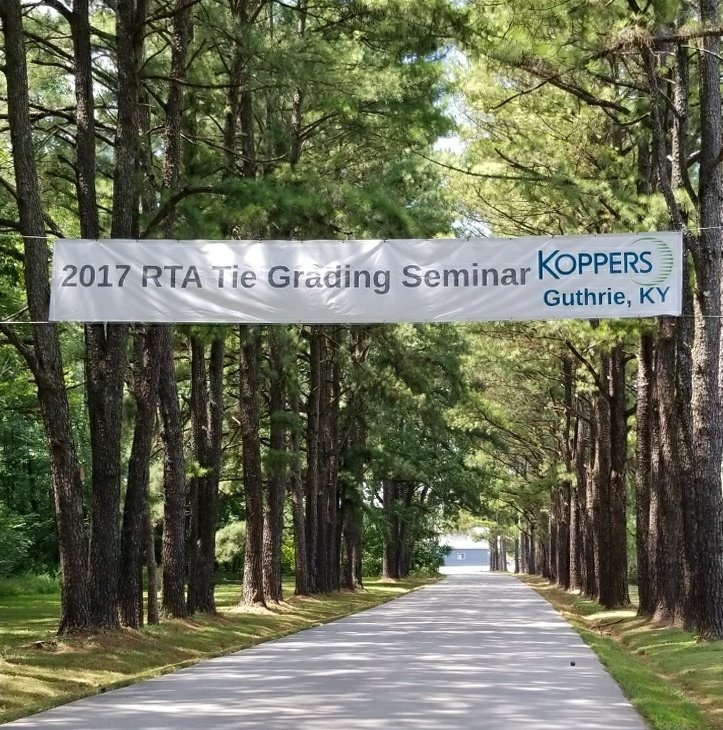 RTAHQ's tweet photo. Welcome to Koppers Guthrie plant RTA #TieGrading Seminar attendees! https://t.co/vAFD2NaIlq