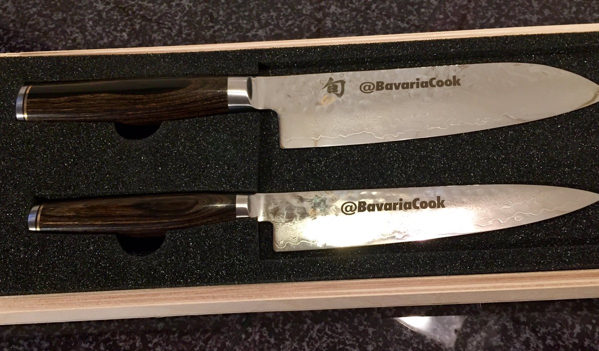 BavariaCook's tweet photo. ...hier mein neues Küchen Utensil-endlich richtige #messer #kaishun #timmaelzer Bin mega stolz 👍 Danke an #kostbar in #Lappersdorf #Cooking https://t.co/HNxGWDA0bc