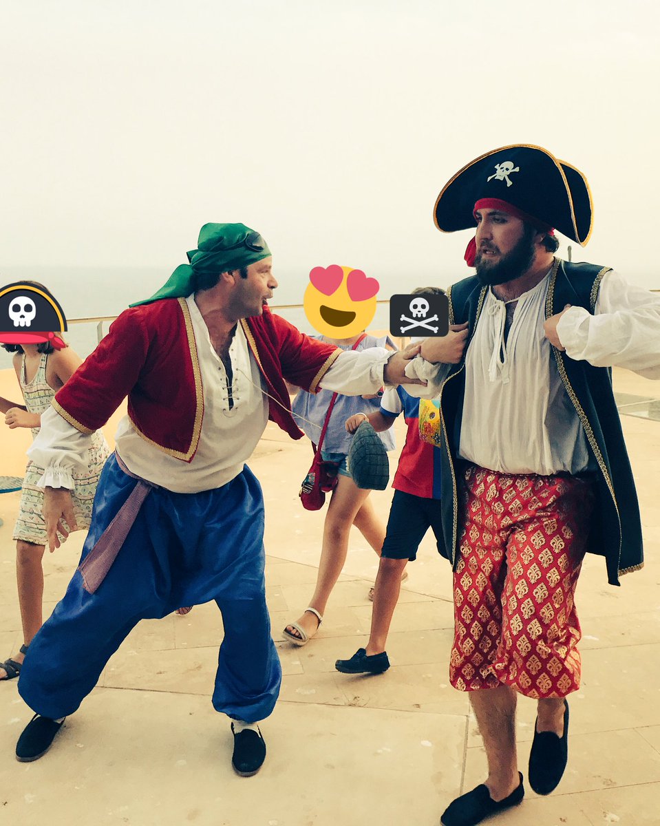 ¡Qué aventura más chula hemos pasado en el Castillo de #Águilas con estos piratas! Y mañana, a las 19:30h, volvemos con #1AventuraMuyPirata