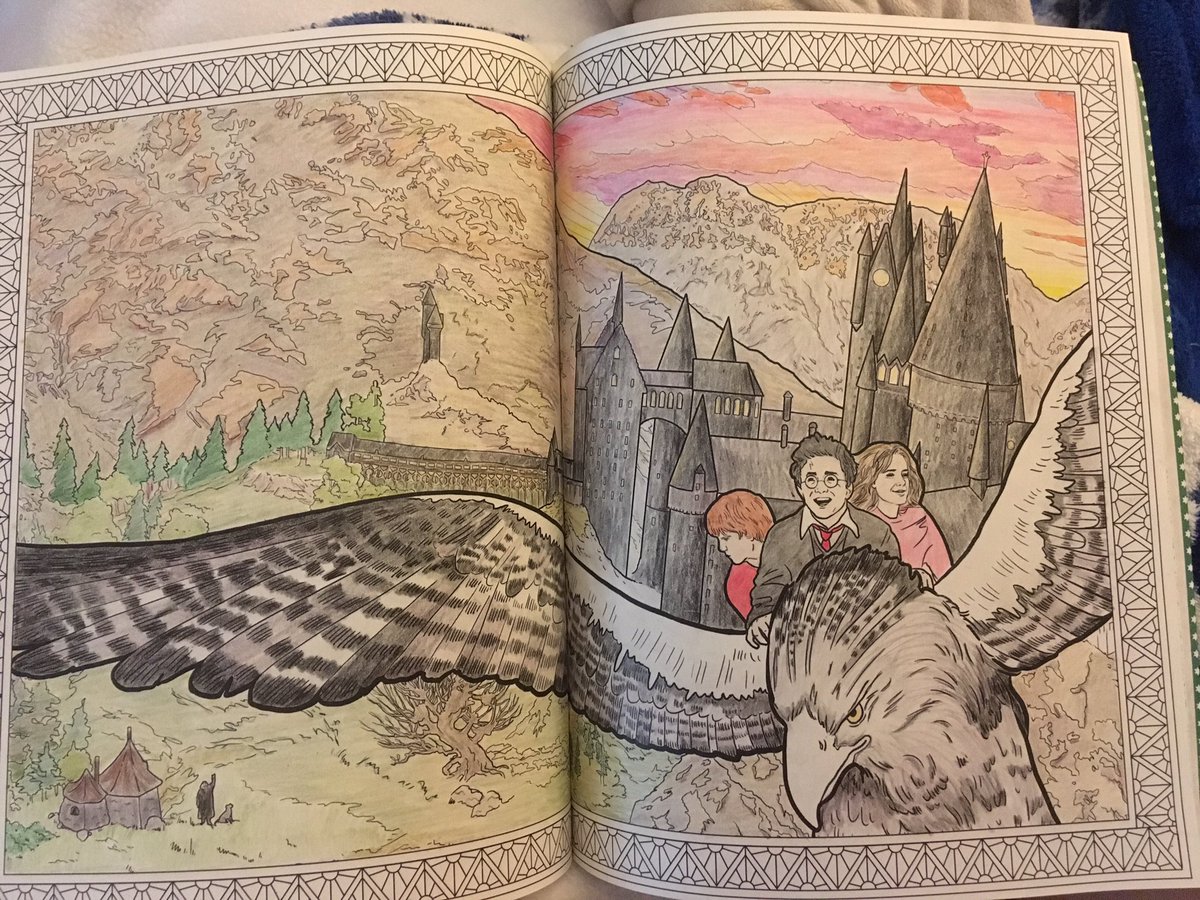 pinecone2532's tweet photo. Happy #NationalColoringBookDay #HPColor https://t.co/P9FJSQmCwQ