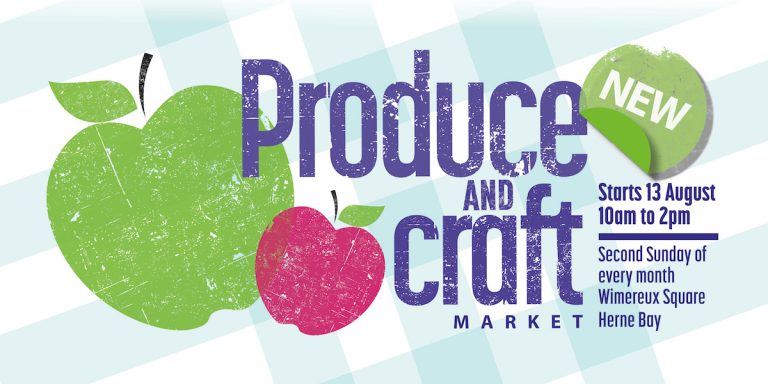Looking forward to the new Herne Bay Food and Produce market starting on Sunday 13th August, are you coming?