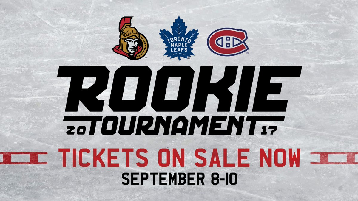 See the next wave of <a href="/MapleLeafs/">Toronto Maple Leafs</a> hit the Ricoh Coliseum ice this September for the 2017 Rookie Tournament.

TICKETS: bit.ly/2rjFeAH