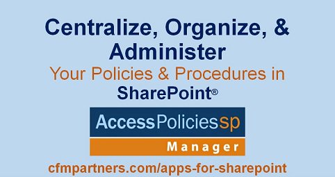 APsp_M's tweet photo. With the right tool you can take #PolicyandProcedureManagement in #SharePoint to a whole new level--try us for FREE! https://t.co/wQspoxhx5k https://t.co/cR0JRFBBd5